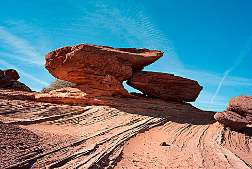 岩石构造,风景,马掌,弯曲,页岩,亚利桑那,美国