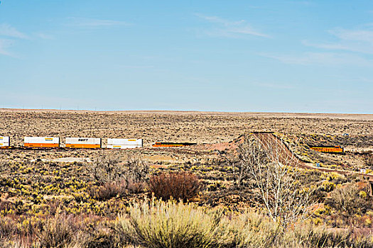 美国荒漠火车