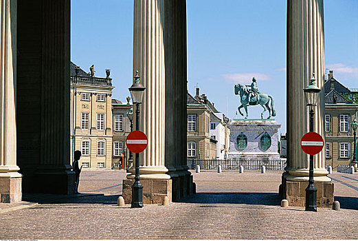 骑马雕像,哥本哈根,丹麦