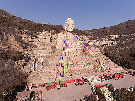 山西太原蒙山大佛