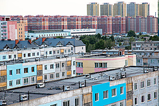 亚洲,蒙古,乌兰巴托,公寓,生活方式,中心,城市