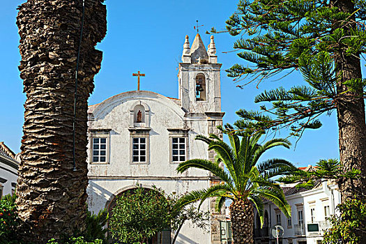 圣保罗,教堂,塔维拉,阿尔加维,葡萄牙,欧洲