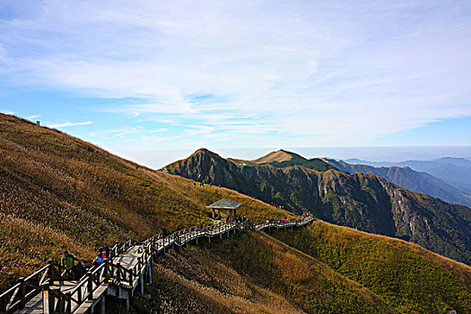 武功山秋色