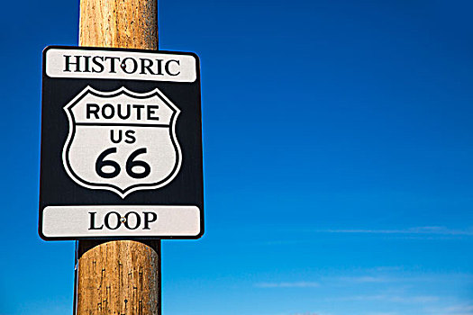 66号公路,道路,环,签到,亚利桑那,历史,美国
