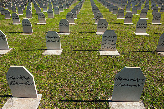 墓穴,墓地,伊拉克,库尔德斯坦,亚洲