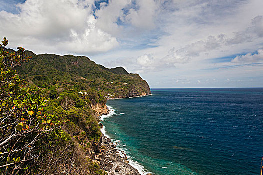 多米尼克,罗索,湾区,湾,海岸线