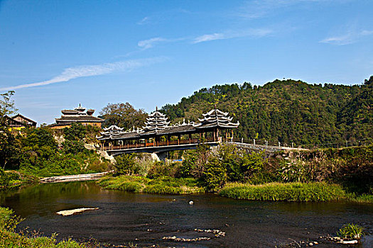 湖南通道县,坪垣乡横岭村