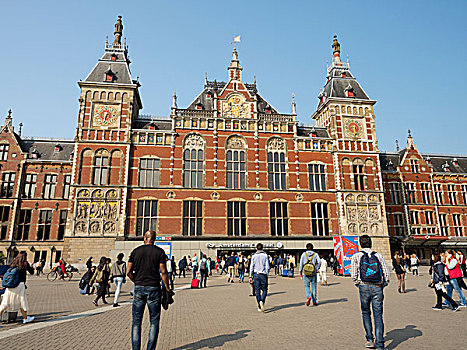 中央火车站,阿姆斯特丹