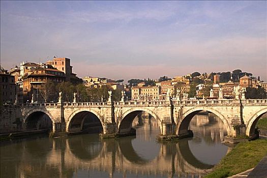 圣天使桥,罗马,意大利