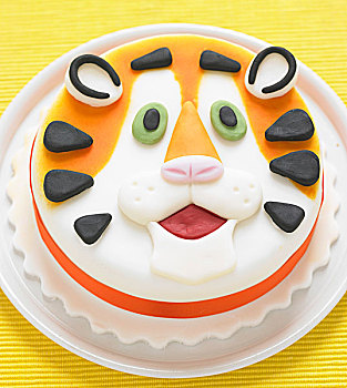 虎,蛋糕