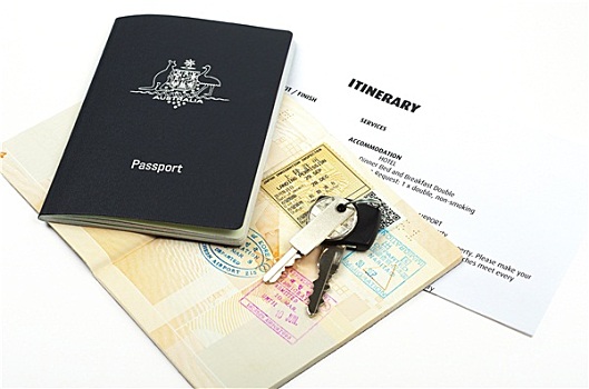 澳大利亚,护照,旅行文件