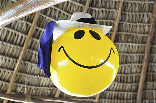 笑脸,气球,圣胡安,危地马拉,中美洲