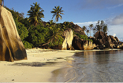拉迪戈岛,塞舌尔,非洲