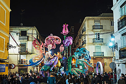 火祭节,节日,瓦伦西亚,西班牙