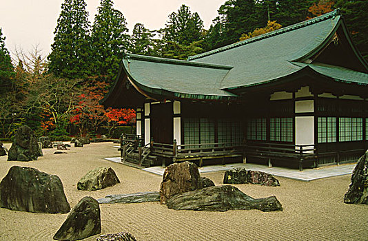 日本,关西,佛教寺庙