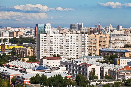 住宅区,莫斯科