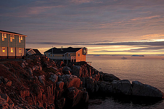 子夜太阳,伊路利萨特,格陵兰