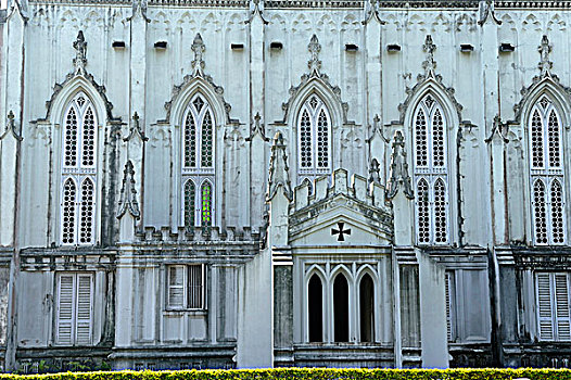 印度,西孟加拉,加尔各答,圣保罗大教堂