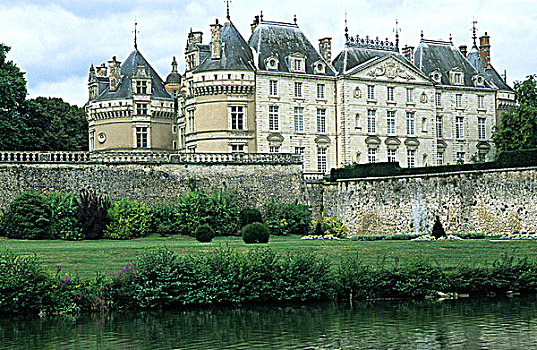 法国,卢瓦尔河地区,萨尔特,城堡