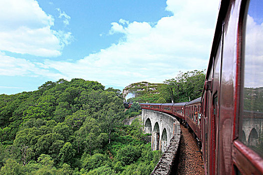 蒸汽机车,高架桥