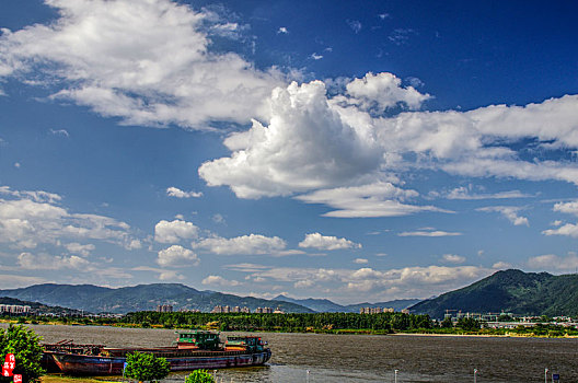 福州西部风光018,鹏程万里,闽江两岸美景