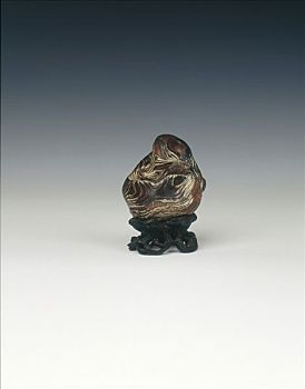 鹅卵石,雕塑,中国,艺术家,未知