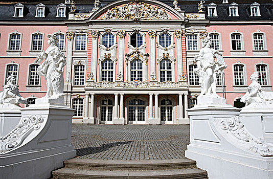 宫殿,莱茵兰普法尔茨州,德国,欧洲