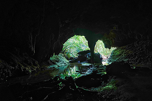 洞穴,岛屿,冲绳,日本