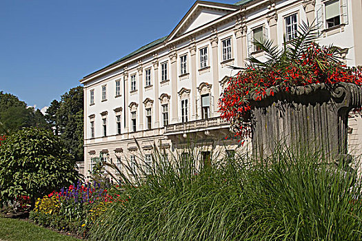 米拉贝尔,宫殿,夏天,萨尔茨堡,奥地利