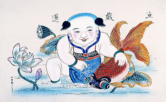 杨柳青年画图片