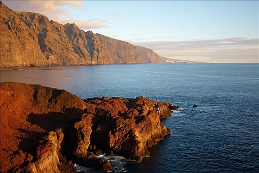 悬崖,法若,特内里费岛,西班牙