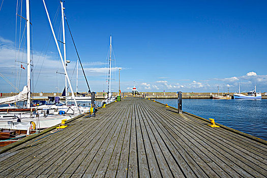 码头,港口,丹麦