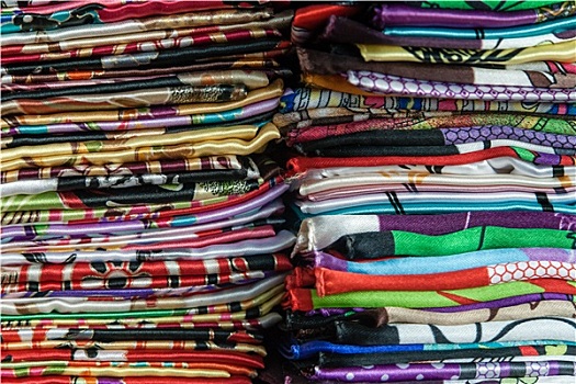 彩色,传统,围巾