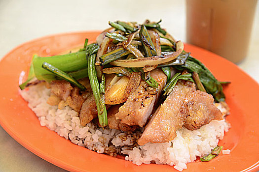 祥胜餐厅,鸡排饭,香港铜锣湾大坑