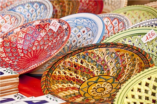 陶瓷,盘子,阿拉伯风格
