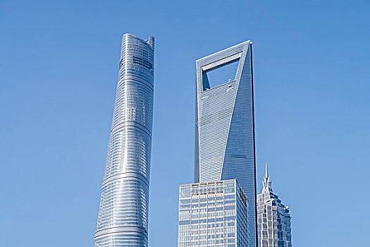上海陆家嘴超高层建筑