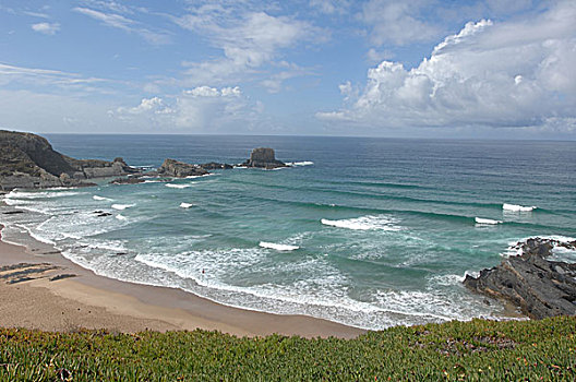 葡萄牙,西海岸,自然,海洋,海滩