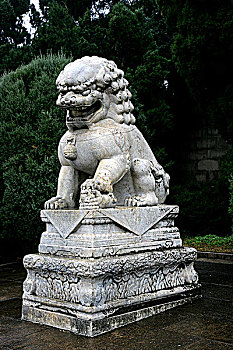 江苏南京中山陵石狮