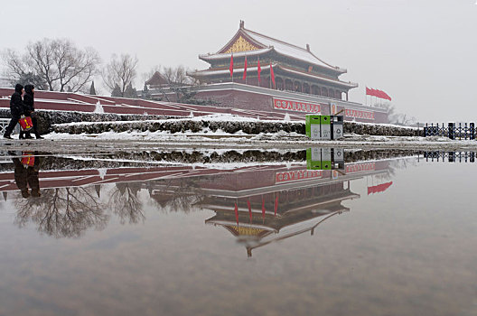 故宫,冬天,北京,中国