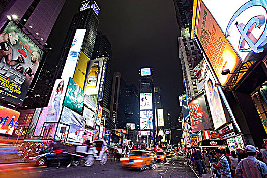 纽约曼哈顿时代广场