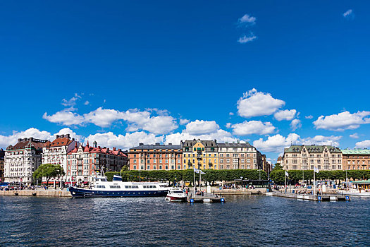 风景,瑞典,首都,斯德哥尔摩