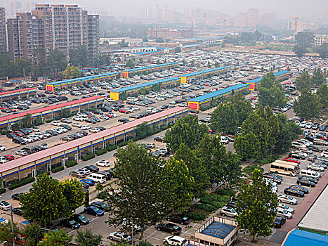北京花乡旧机动车市场
