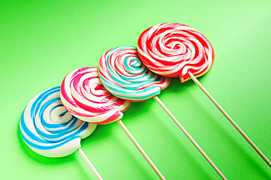 彩色,棒棒糖,背景
