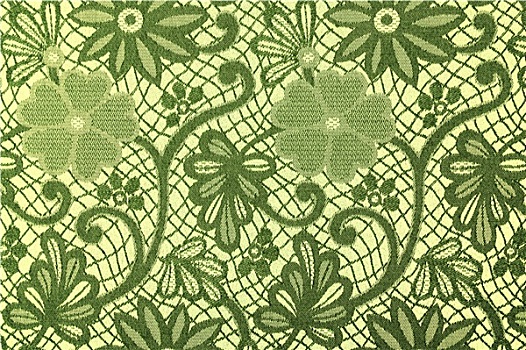 绿色,花,纺织品,背景