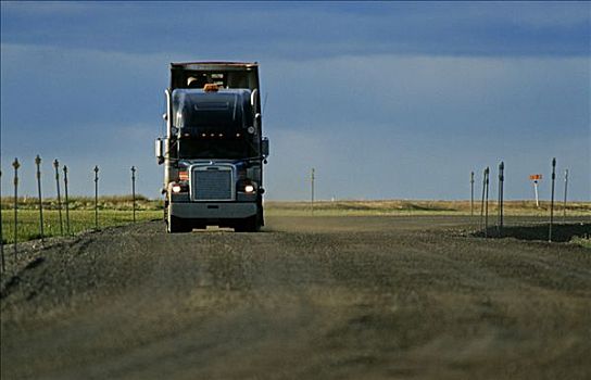 卡车,驾驶,公路,食物,油,场所,普拉德霍湾,阿拉斯加,美国