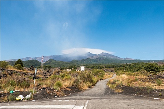 埃特纳火山,火山