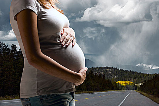 孕妇,途中,生活