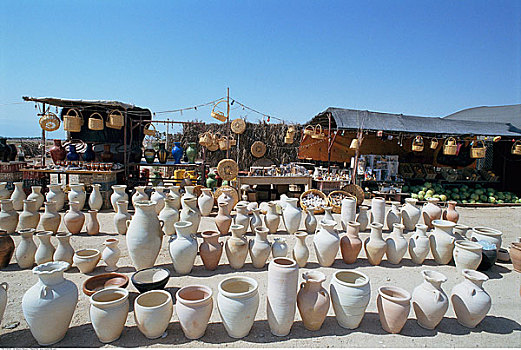 陶器,店,以色列