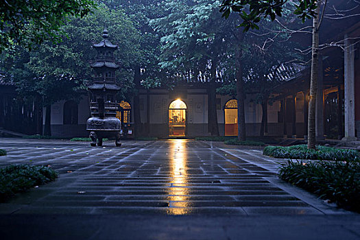 湖南长沙麓山寺