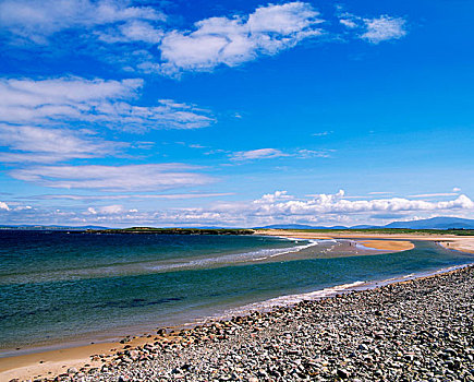 海滩,阿基尔岛,梅奥县,爱尔兰